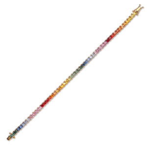 MULTISAPPHIRE BRACELETS - TENNIS BRACELETS (BR0000822)