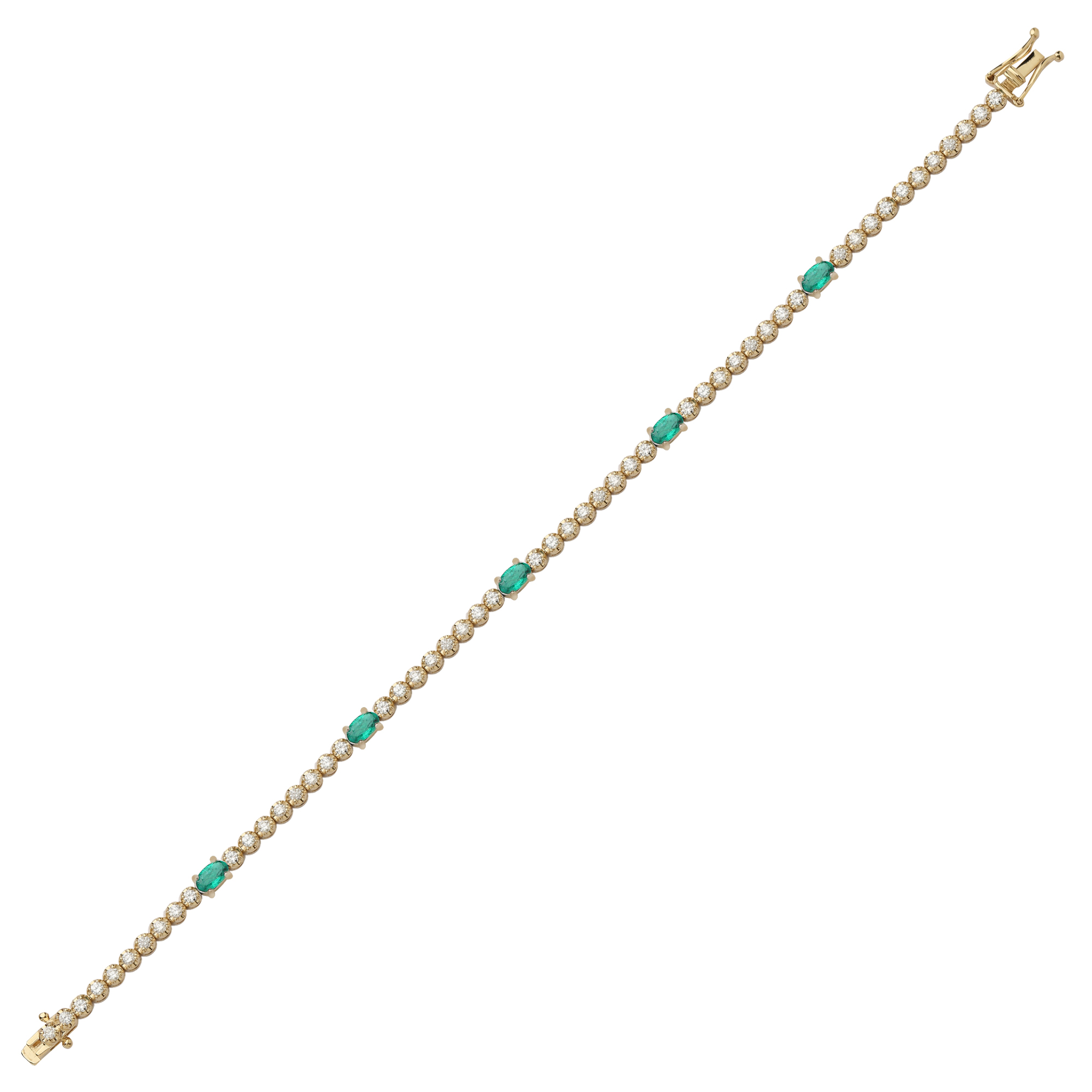 EMERALD BRACELETS - TENNIS BRACELETS (BR0020624)