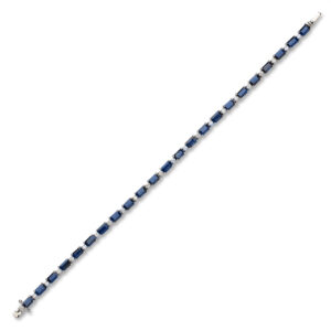 BLUE SAPPHIRE BRACELETS - TENNIS BRACELETS (BR0040423)