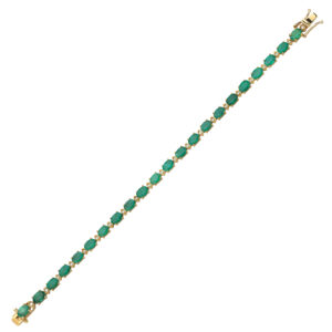 EMERALD BRACELETS - TENNIS BRACELETS (BR0131023)