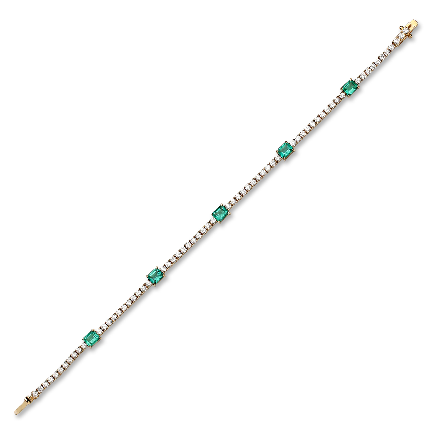 EMERALD BRACELETS - TENNIS BRACELETS (BR0200722-1)