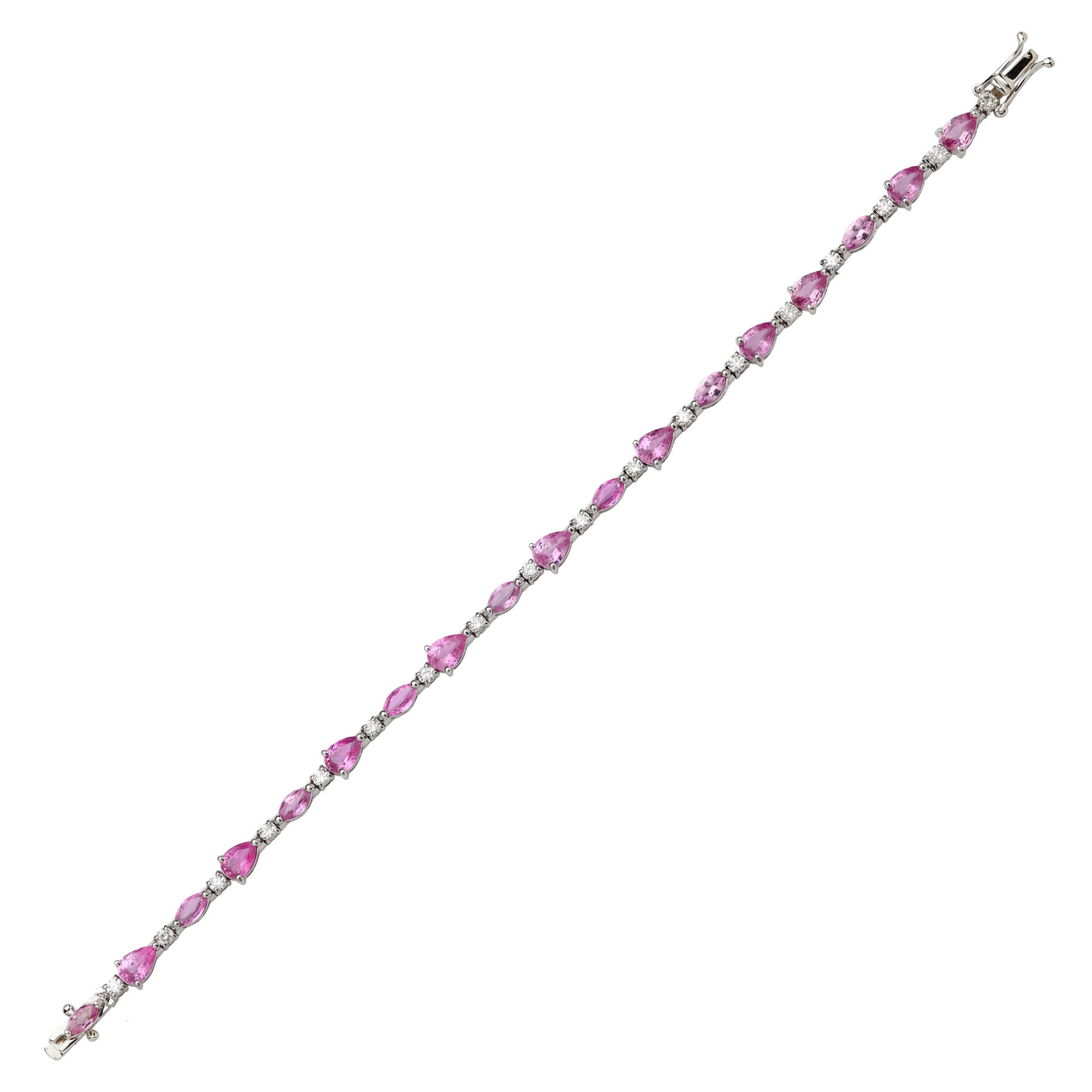 PINK SAPPHIRE BRACELETS - COLOR STONE (BR0230724-1)