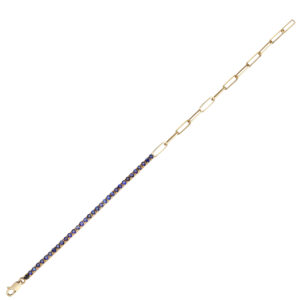 BLUE SAPPHIRE BRACELETS - BRACELETS PAPERCLIP 6111.2.25M.69 (BR0320323)