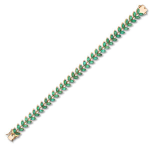 EMERALD BRACELETS - COLORED STONE (BR1230622)