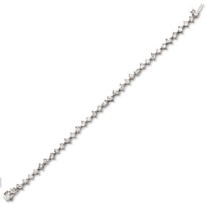DIAMOND TENNIS BRACELETS - COLORED STONE (BR2000519)