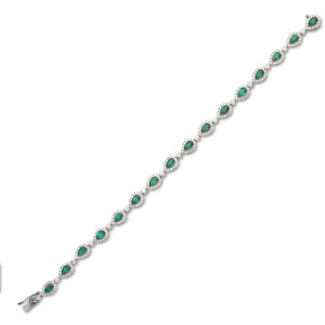 EMERALD BRACELETS - COLORED STONE (BR2010622)