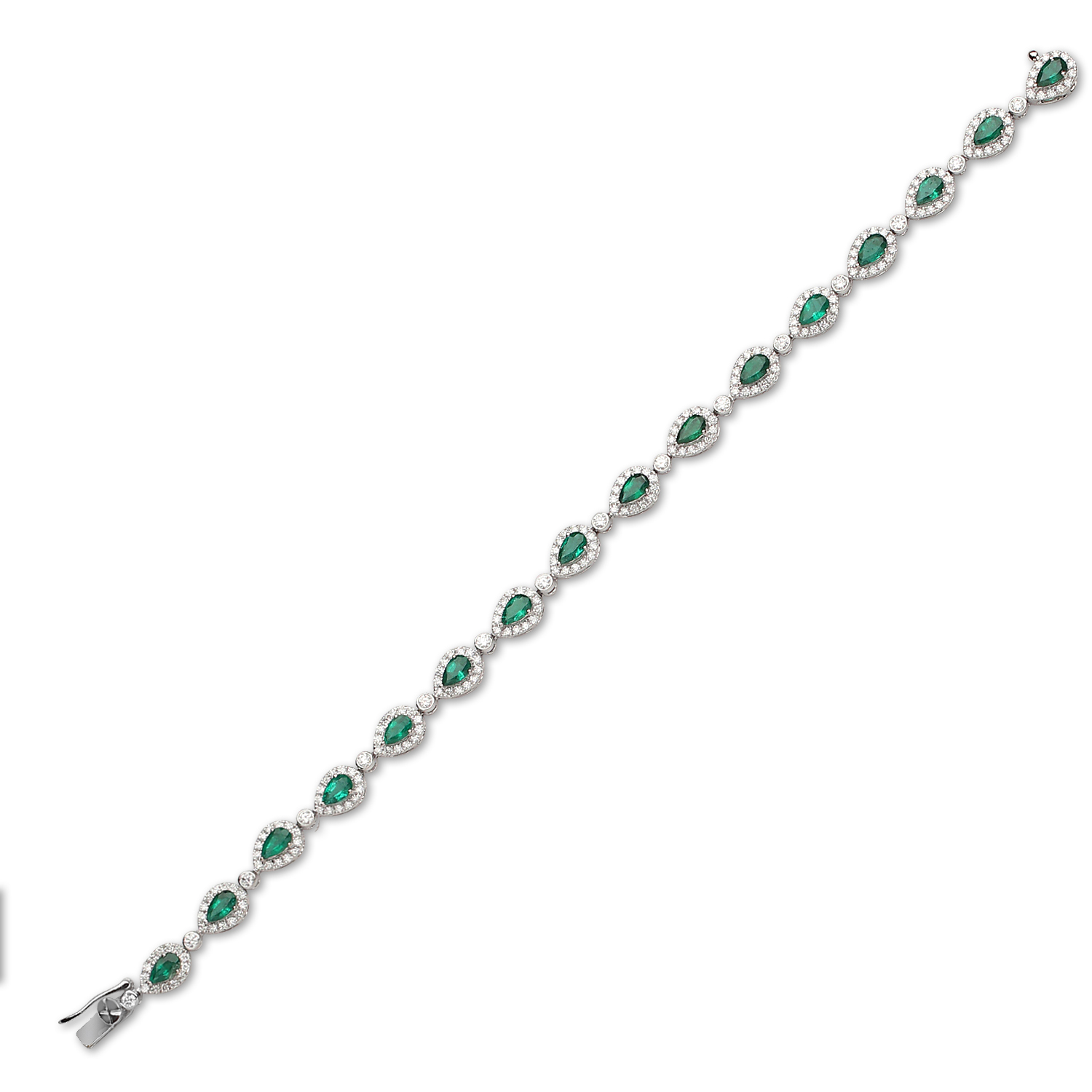 EMERALD BRACELETS - COLORED STONE (BR2010622)