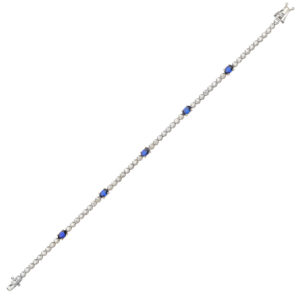 BLUE SAPPHIRE BRACELETS - TENNIS BRACELETS (BR3070924)