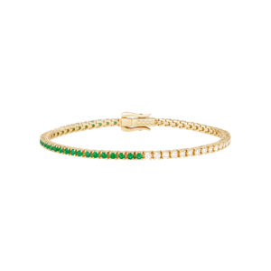 EMERALD BRACELETS - COLOR STONE (BR3000220)