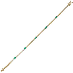 EMERALD BRACELETS - TENNIS BRACELETS (BR3090924)