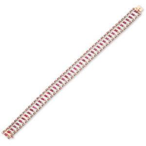 RUBY BRACELETS - COLORED STONE (BR4000322)