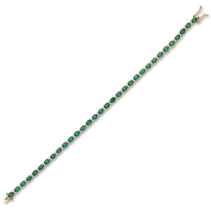 EMERALD BRACELETS - TENNIS BRACELETS (BR4020222)