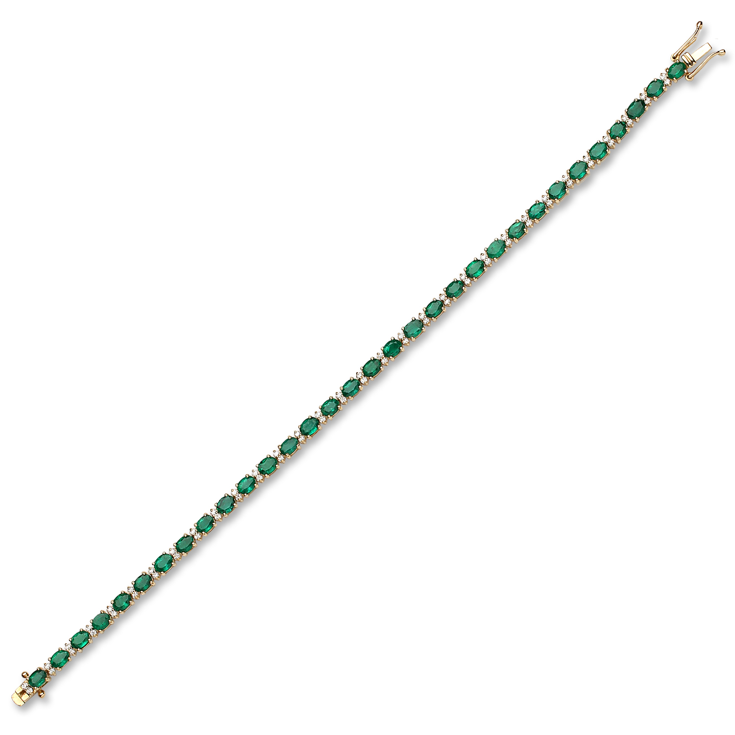 EMERALD BRACELETS - TENNIS BRACELETS (BR4020222)