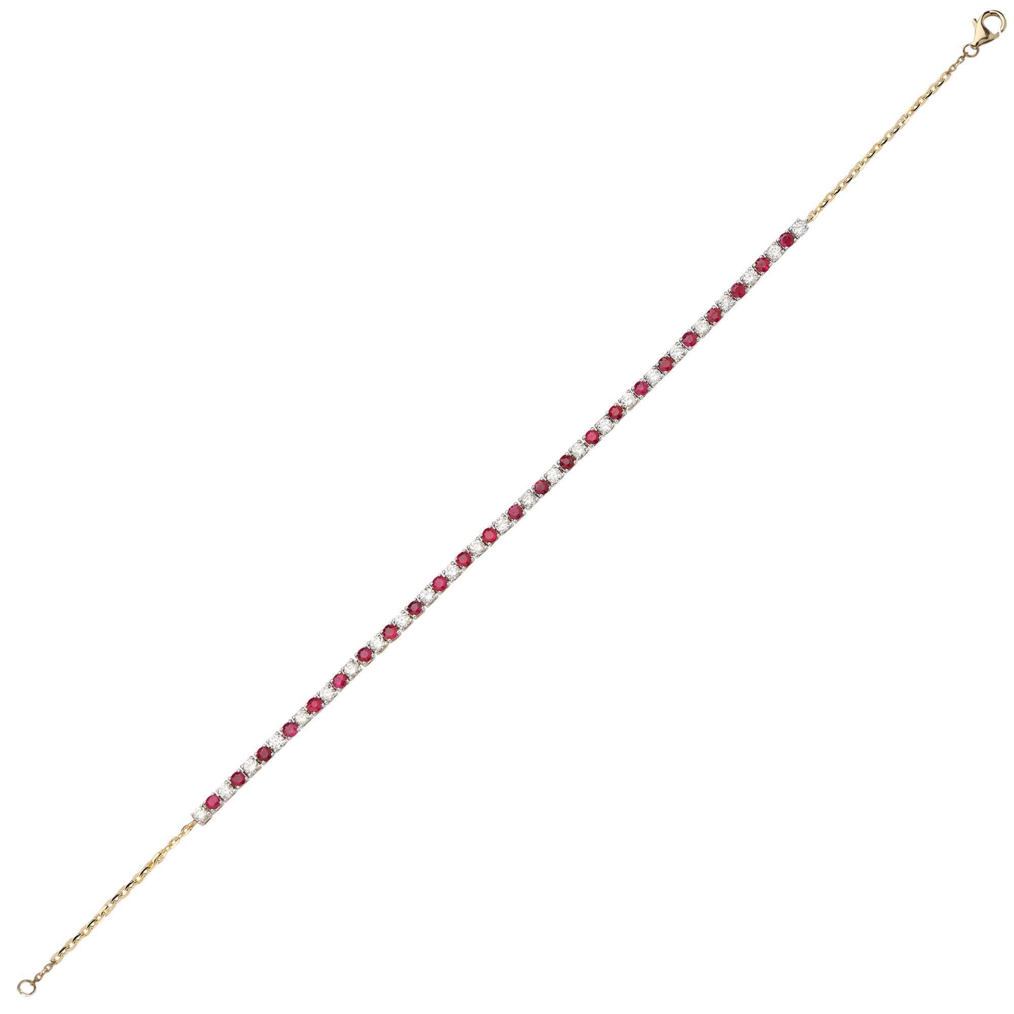 RUBY BRACELETS - COLORED STONE (BR8330524)