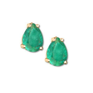 EMERALD EARRING STUDS - COLORED STONE (ER6070822)